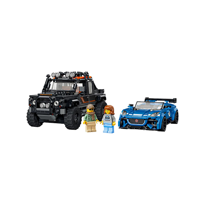 Lego Speed Champions Jaguar Project 7 & Land Rover Defender 1