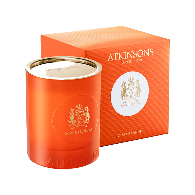 Atkinsons Scottish Highlands Scented Candle 200g 1