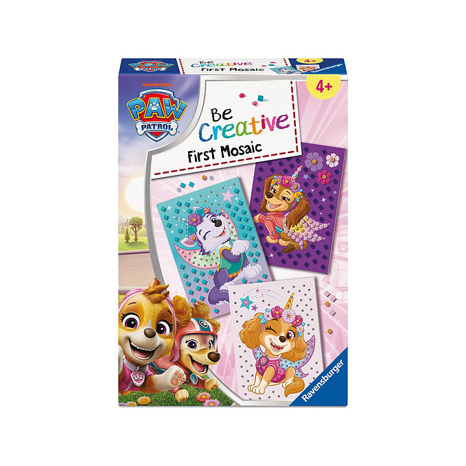 Ravensburger BeCreative Paw Patrol mosaic craft set 1
