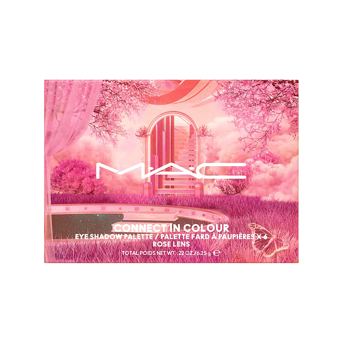 MAC Connect In Colour Eye Shadow Palette Rose Lens 2