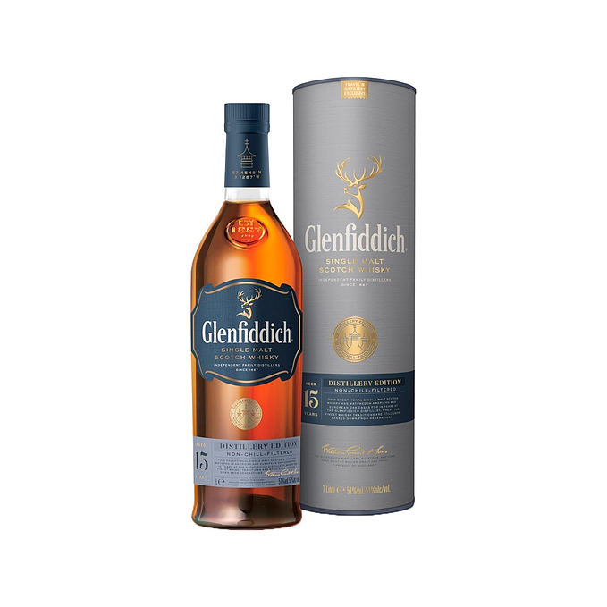 Glenfiddich 15 Year Old Distillery Edition Single Malt Scotch Whisky