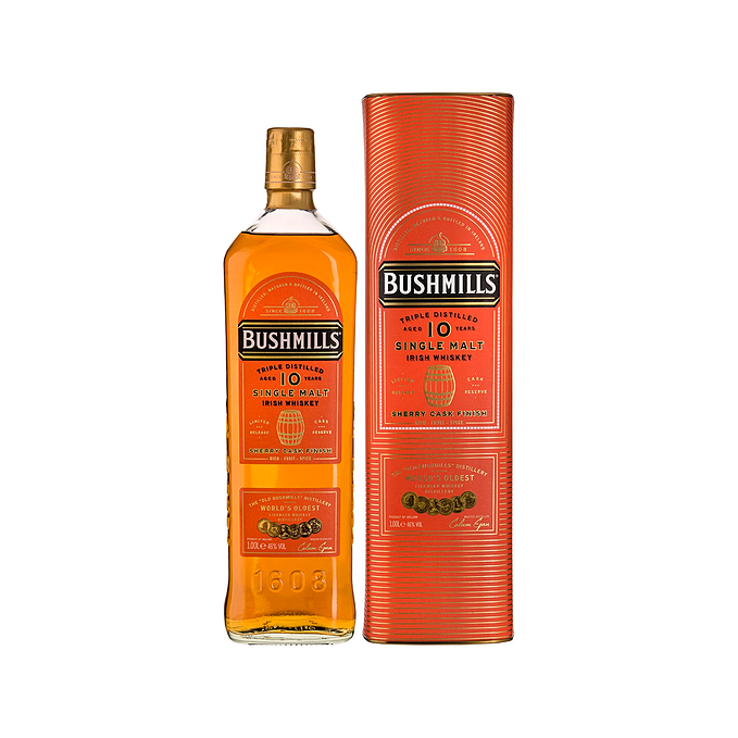 Bushmills 10 Years Sherry Cask Irisk Single Malt