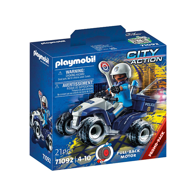 Playmobil Police quad