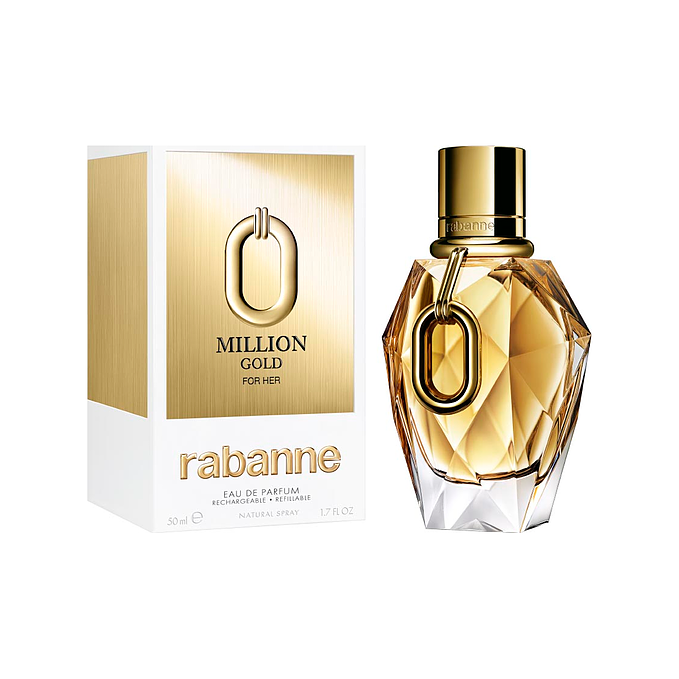 Rabanne Million Gold Eau de Parfum Refillable 50 ml 1