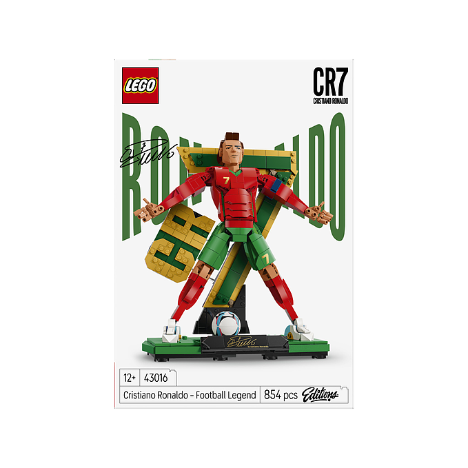 LEGO Editions 43016 Fotball-legenden Cristiano Ronaldo