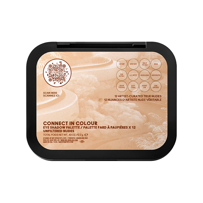 MAC Connect In Colour Eye Shadow Palette Unfiltered Nudes 3