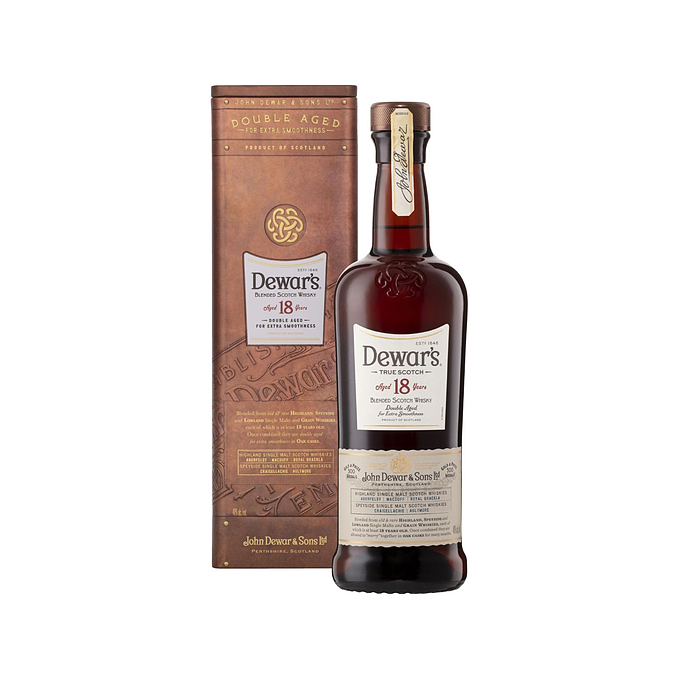 Dewar's Blended Scotch Whisky 18 years old
