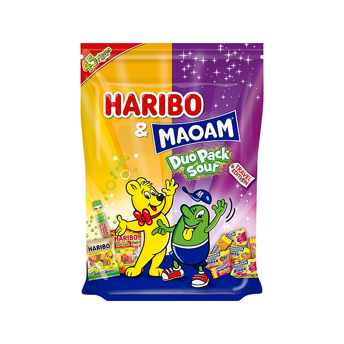 HARIBO & MAOAM duo pack sour