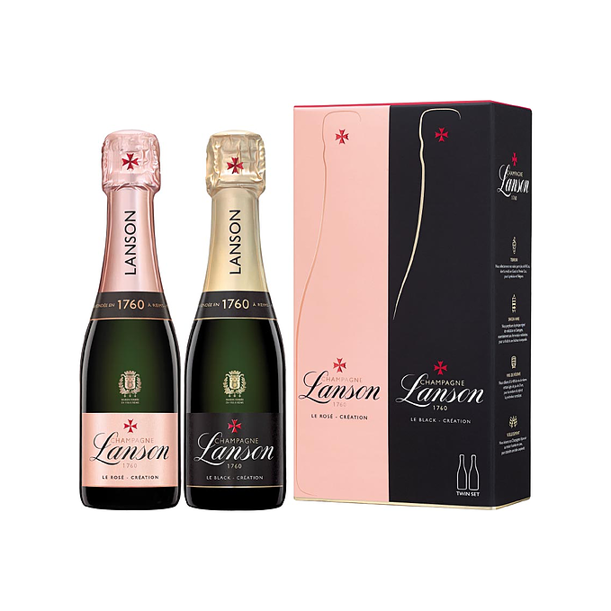 Black & Rosé Label
