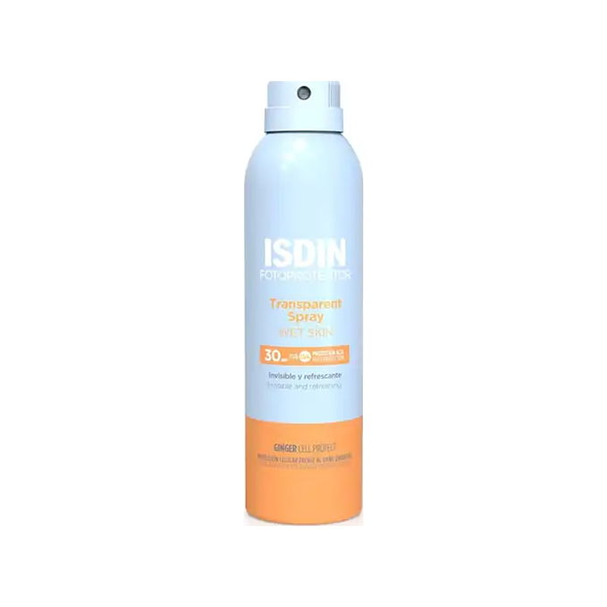 Isdin Photoprotection Transparent Spray Wet Skin SPF 30 250 ml