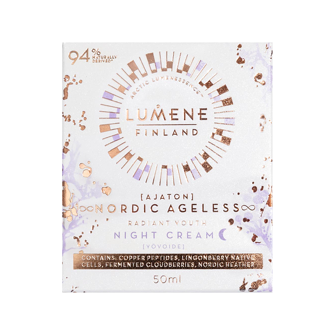 Nordic Ageless (Ajaton) Radiant Youth Night Cream 2