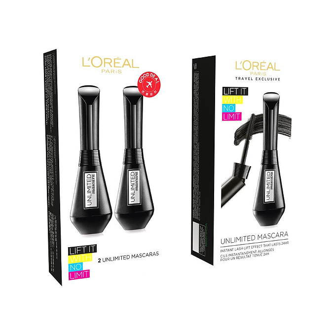 Unlimited Mascara Duo Black