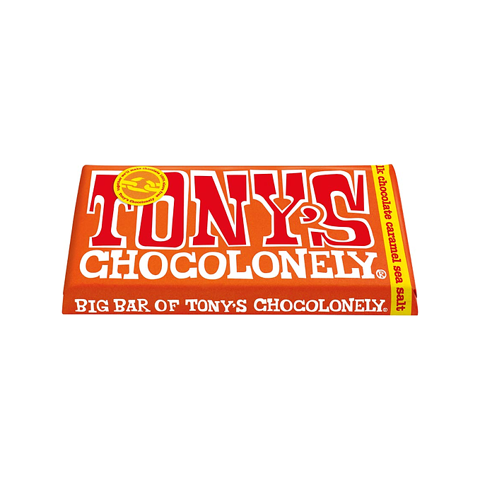 Tony's Chocolonely Milk Caramel Sea Salt 32% 1