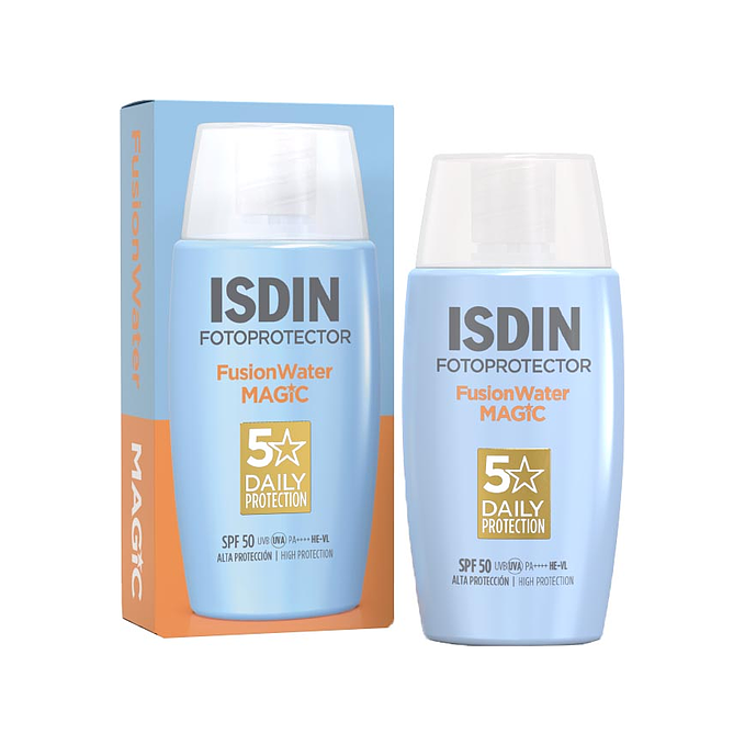 Isdin Fusion Water Magic Suncare Face Cream SPF 50 50 ml