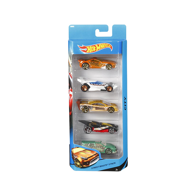 Hot Wheels 5-car Pack 4
