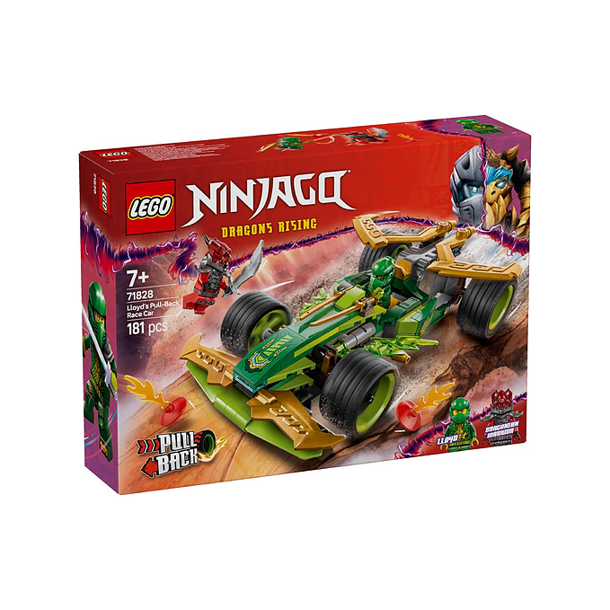 Lego Ninjago Lloyd's pull-back racerbil