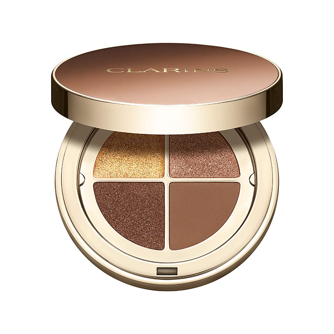 Clarins Ombre 4-Colour Eye Shadow - 04 Brown Sugar Gradation