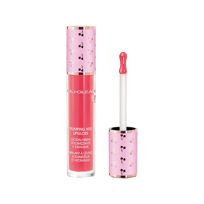 NAJ-OLEARI Plumping Kiss Lip Gloss 10 Flamingo Pink 1