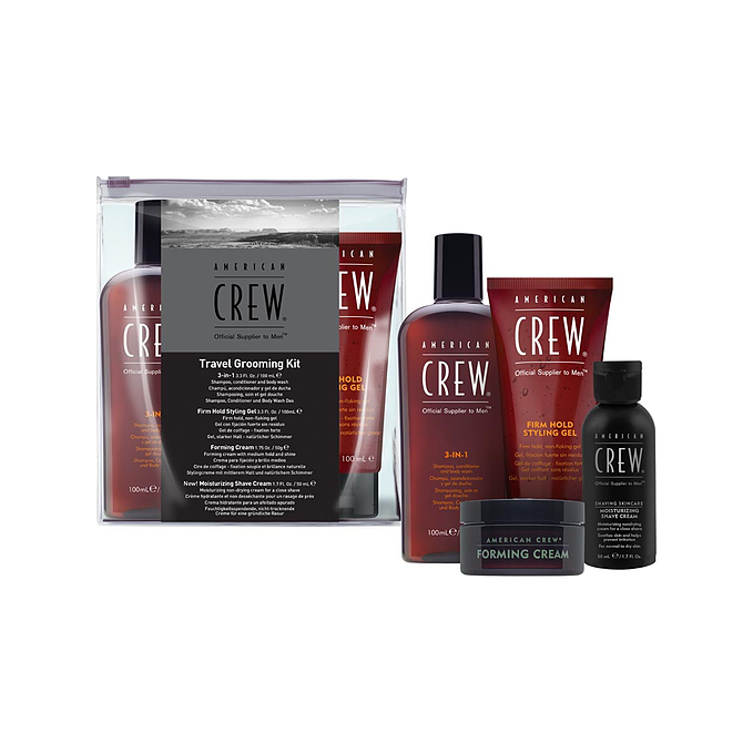 American Crew Travel Grooming Set