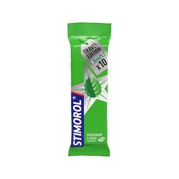 Stimorol Spearmint Tyggegummi 10 pack 140g