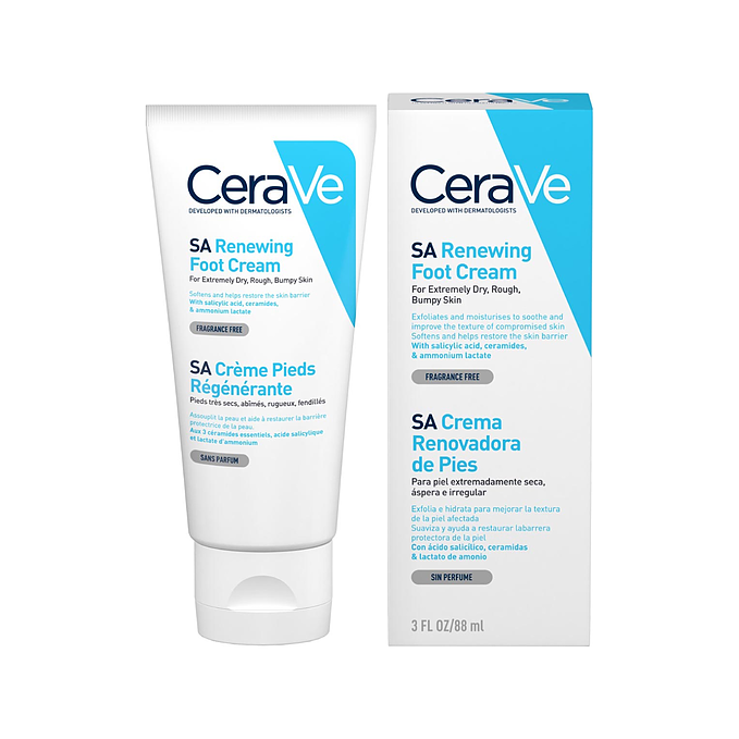 CeraVe SA Renewing Foot Cream 88 ml 1