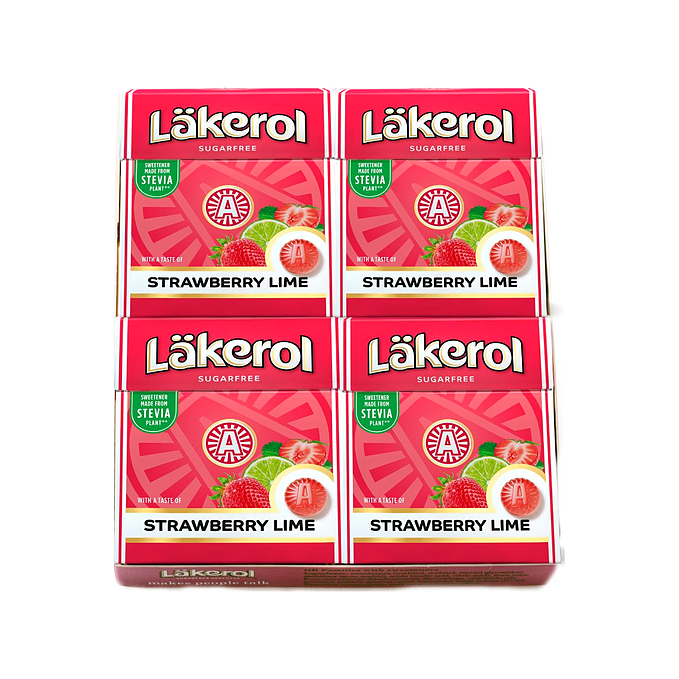 Läkerol Jordbær & Lime 1