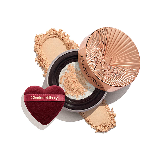 Charlotte Tilbury Airbrush Flawless Blur Loose Powder No 2 Translucent Med Tan 2
