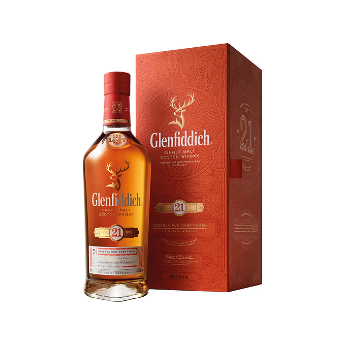 Glenfiddich 21 Year Old Single Malt Whisky