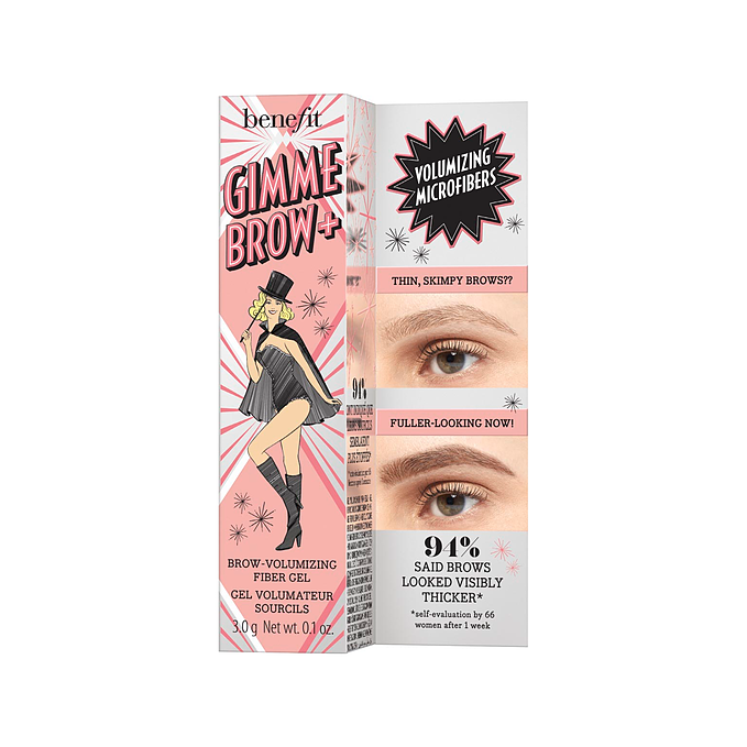 Benefit Gimme Brow+ Voluminizing Fiber Gel No 3.75 Warm Medium Brown 1