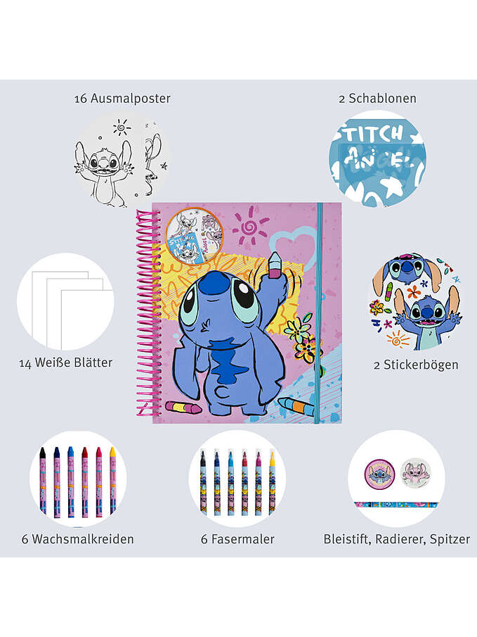 Disney Stitch tegnesett 2