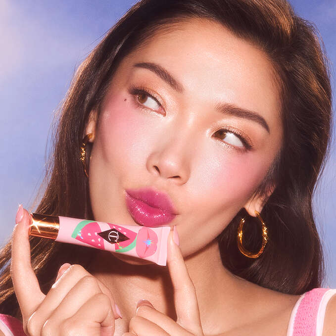Charlotte Tilbury Unreal Lips Healthy Glow Nectar Oil - Juicylicious Pink Watermelon 2