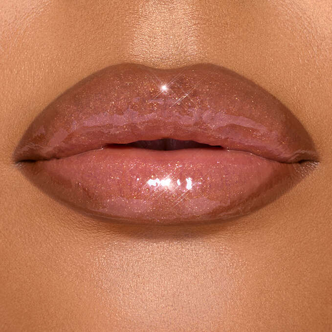 Charlotte Tilbury Big Lip Plumpgasm Lip Gloss - Nudegasm Diamonds 3