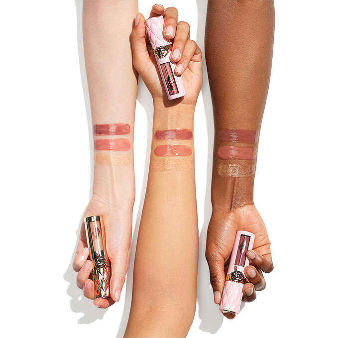 Charlotte Tilbury Big Lip Plumpgasm Lip Gloss - Nudegasm Diamonds 5