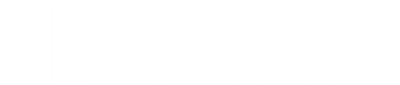 BOSS logo white