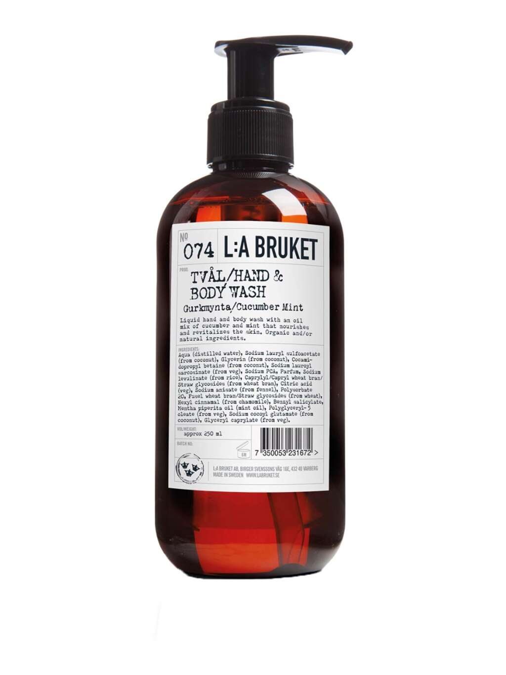 L:A BRUKET 074 Liqiud Soap Cucumber/Mint