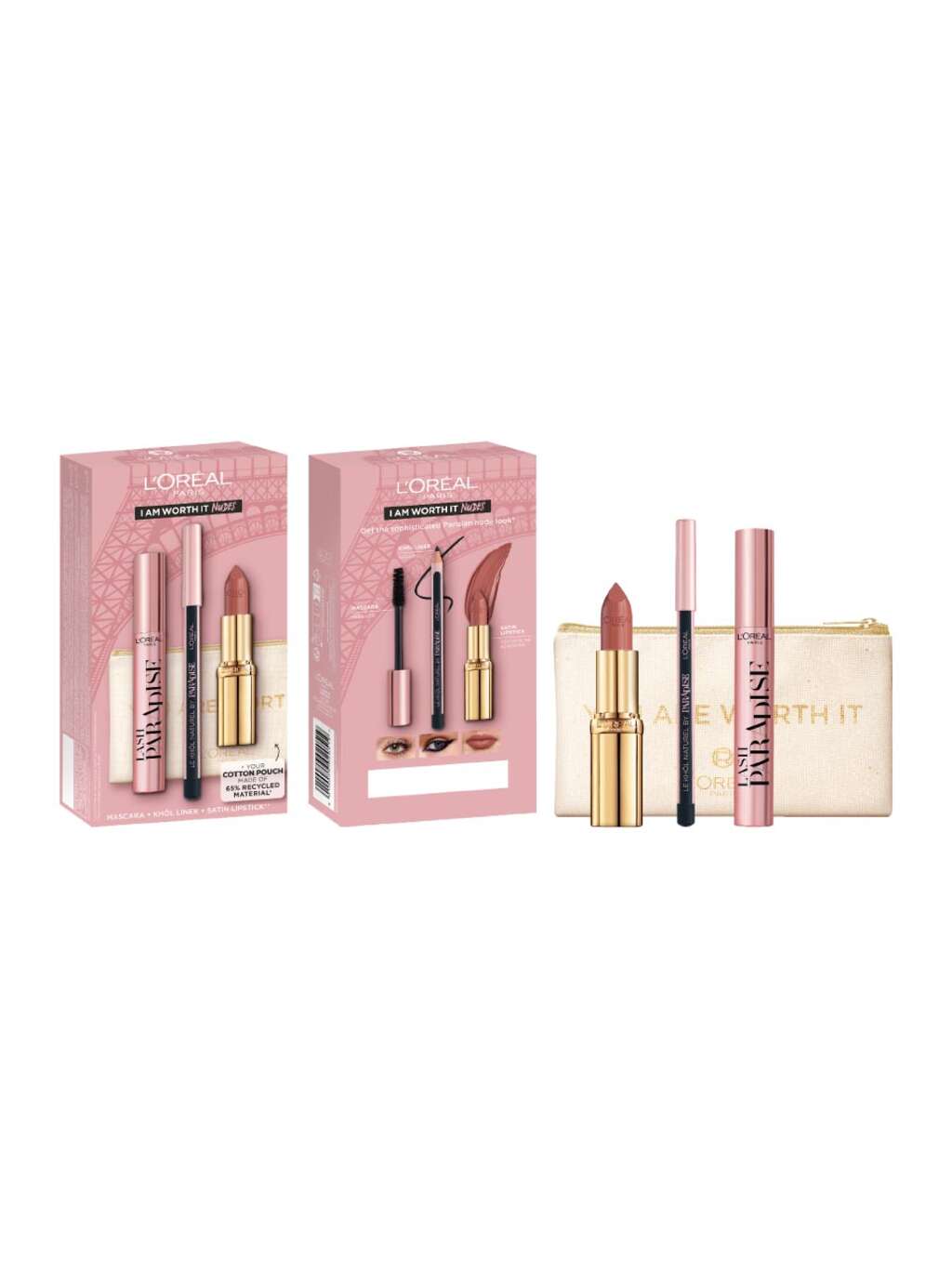 L'Oréal Paris I Am Worth It Nude Set