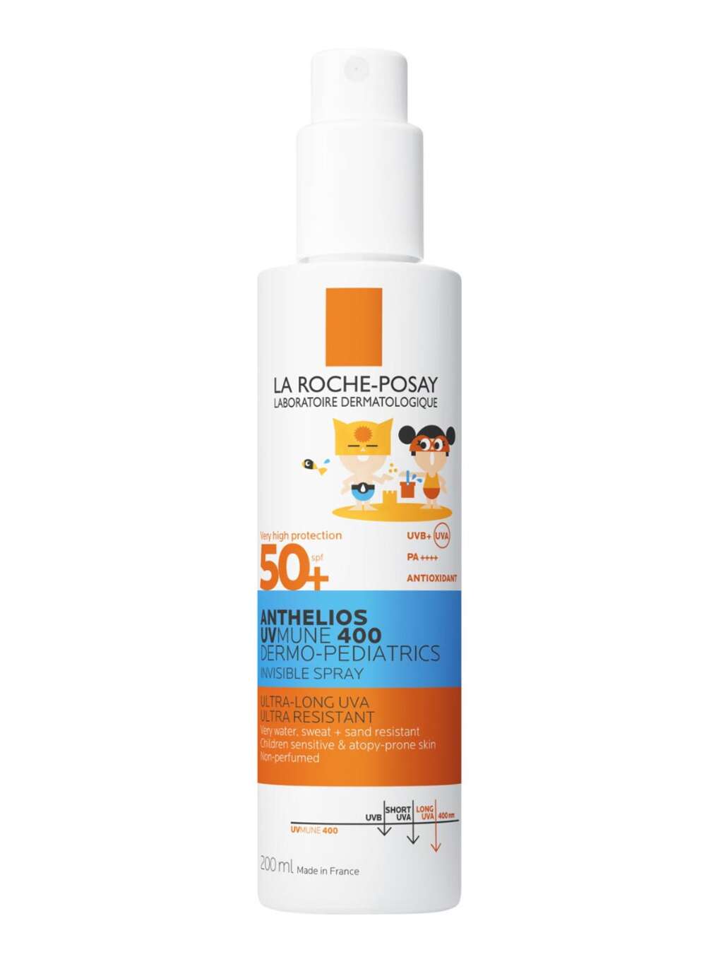 La Roche Posay Anthelios UVMune 400 Dermo-Pediatrics Invisible Spray SPF 50+