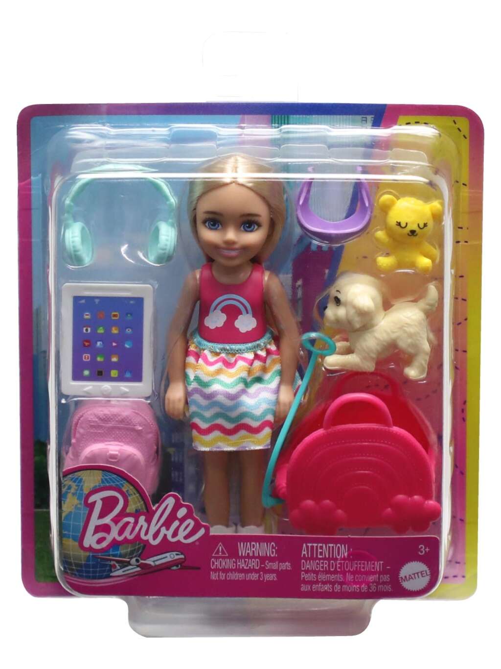 Barbie Chelsea travel dukke