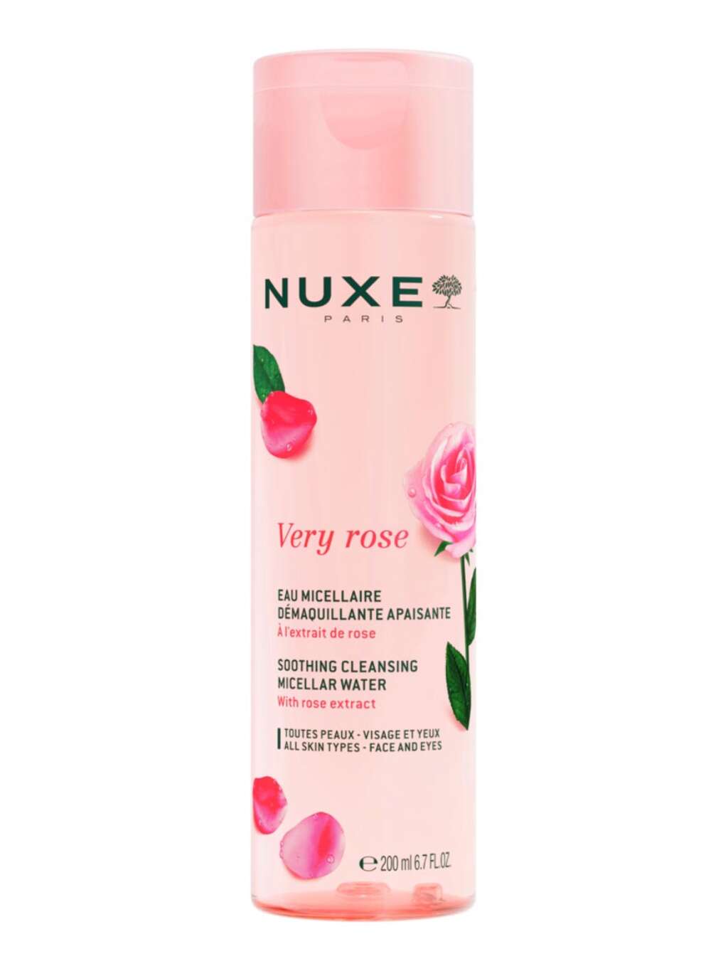 Nuxe Very Rose Soothing Cleansing Micellar Water 200 ml