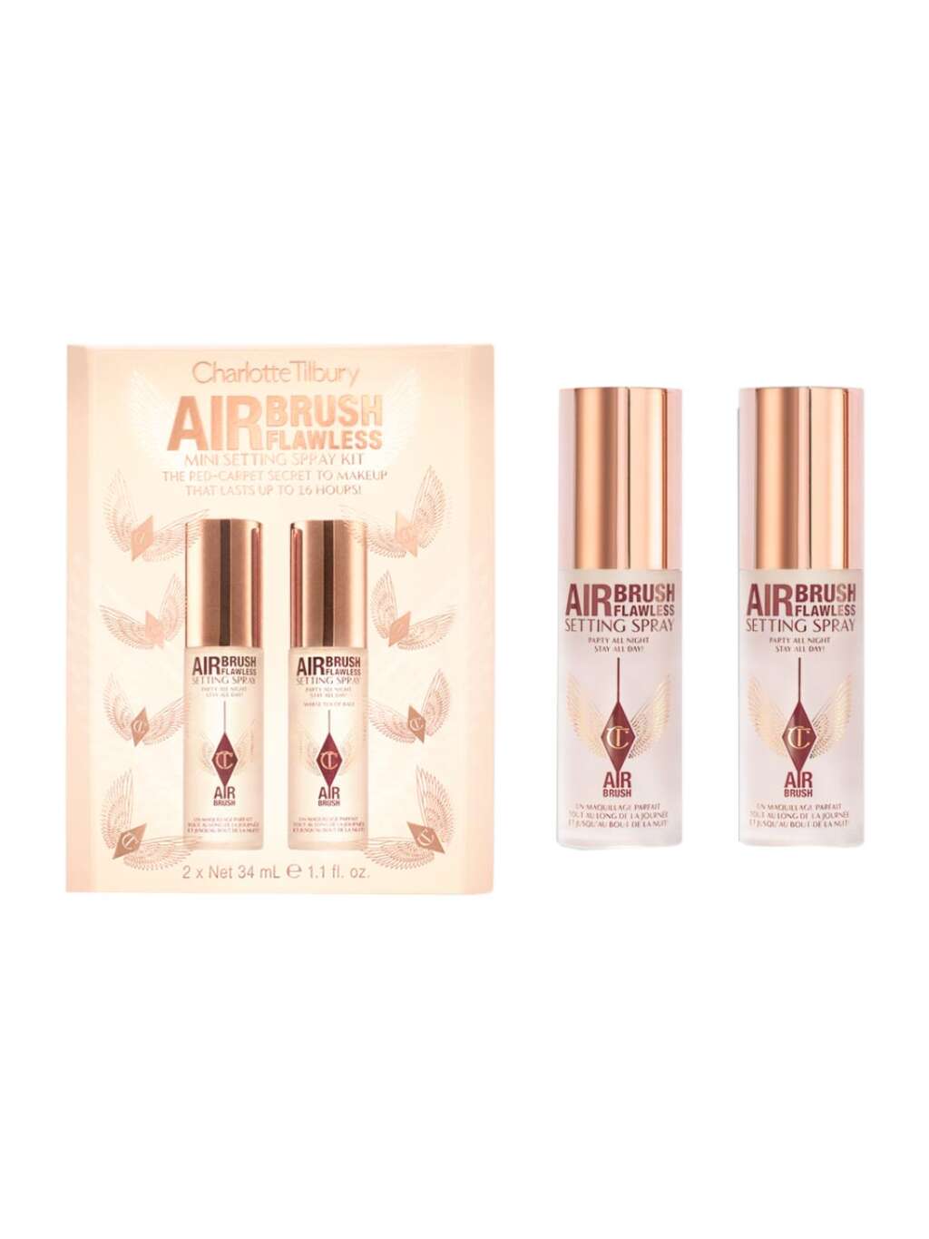 Charlotte Tilbury Airbrush Flawless Mini Setting Spray Set
