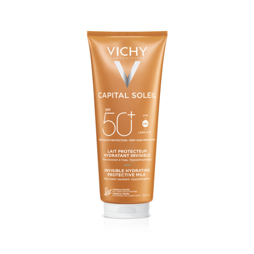 Vichy Capital Soleil Invisible Hydrating Protective Milk Face & Body SPF50+