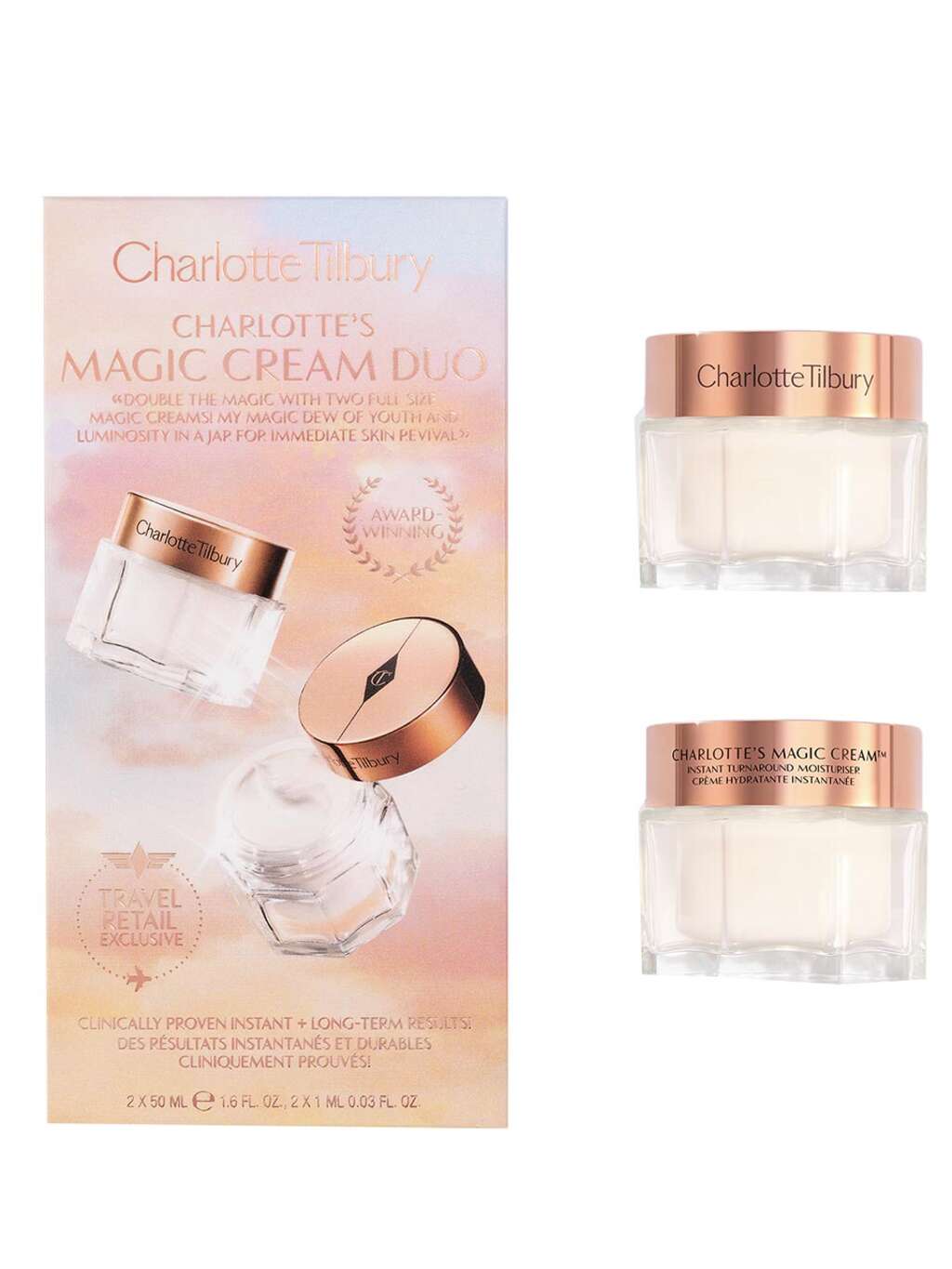 Charlotte Tilbury Magic Cream 50 Duo Set