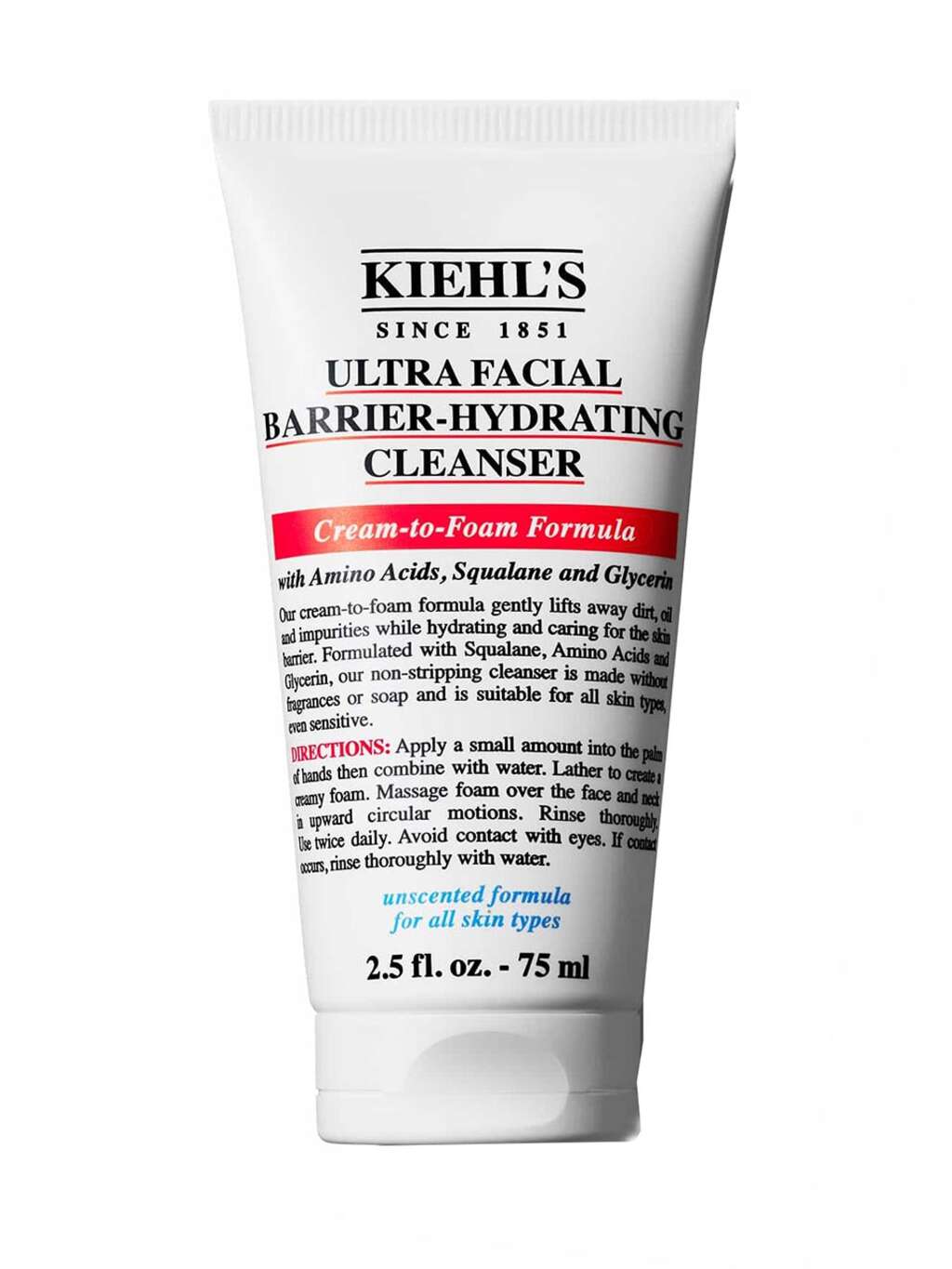 Kiehl's Ultra Facial Barrier-Hydrating Cleanser 75 ml