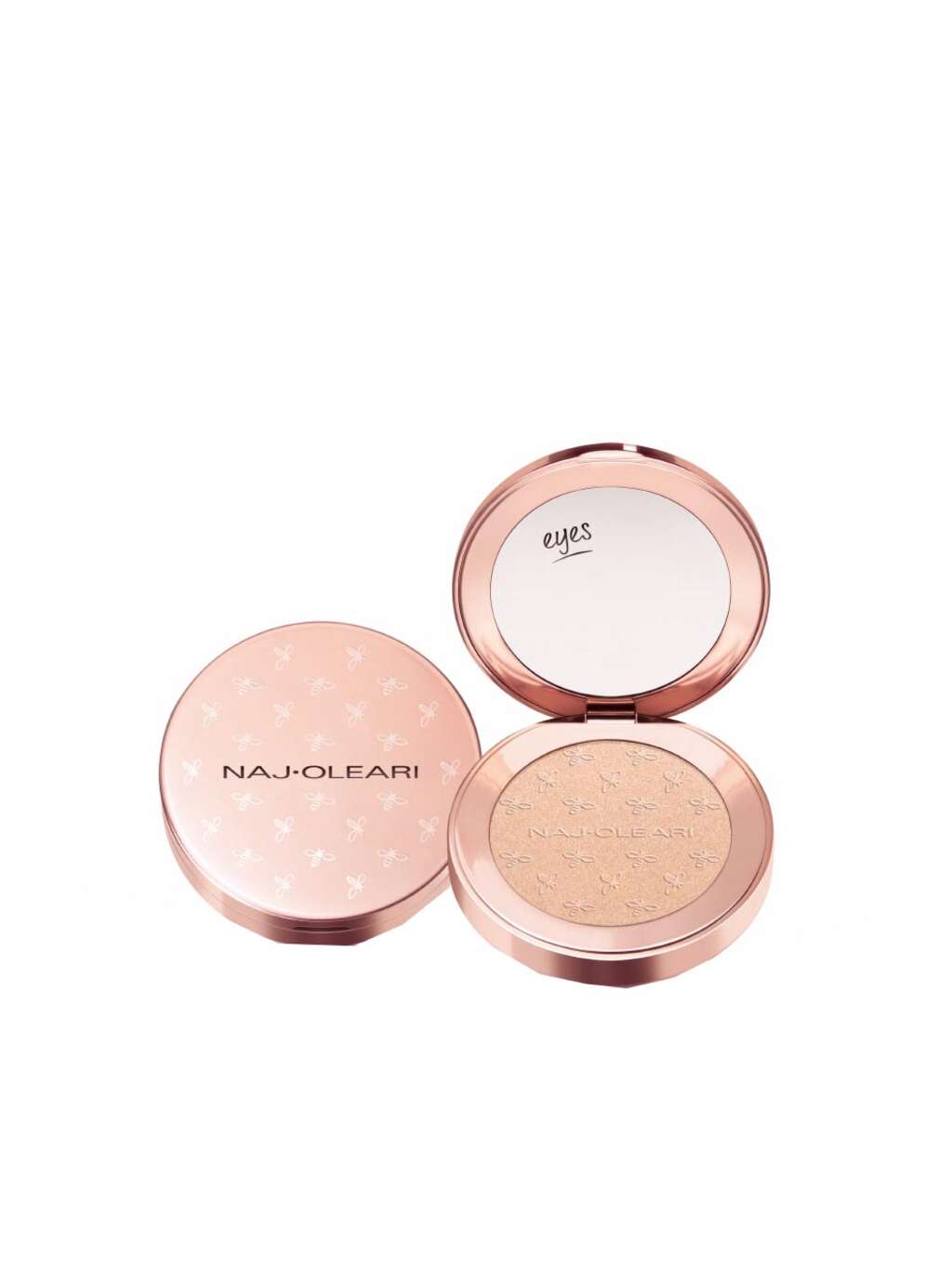 NAJ-OLEARI Colour Fair Eye Shadow 02 Satin Ivory 03 Golden Shimmer