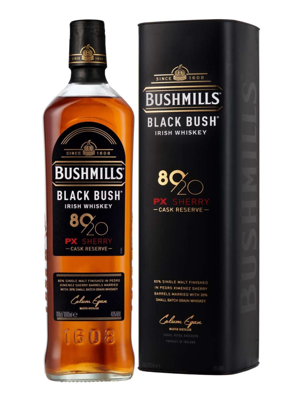 Bushmills Black Bush Irish Whisky PX Sherry cask