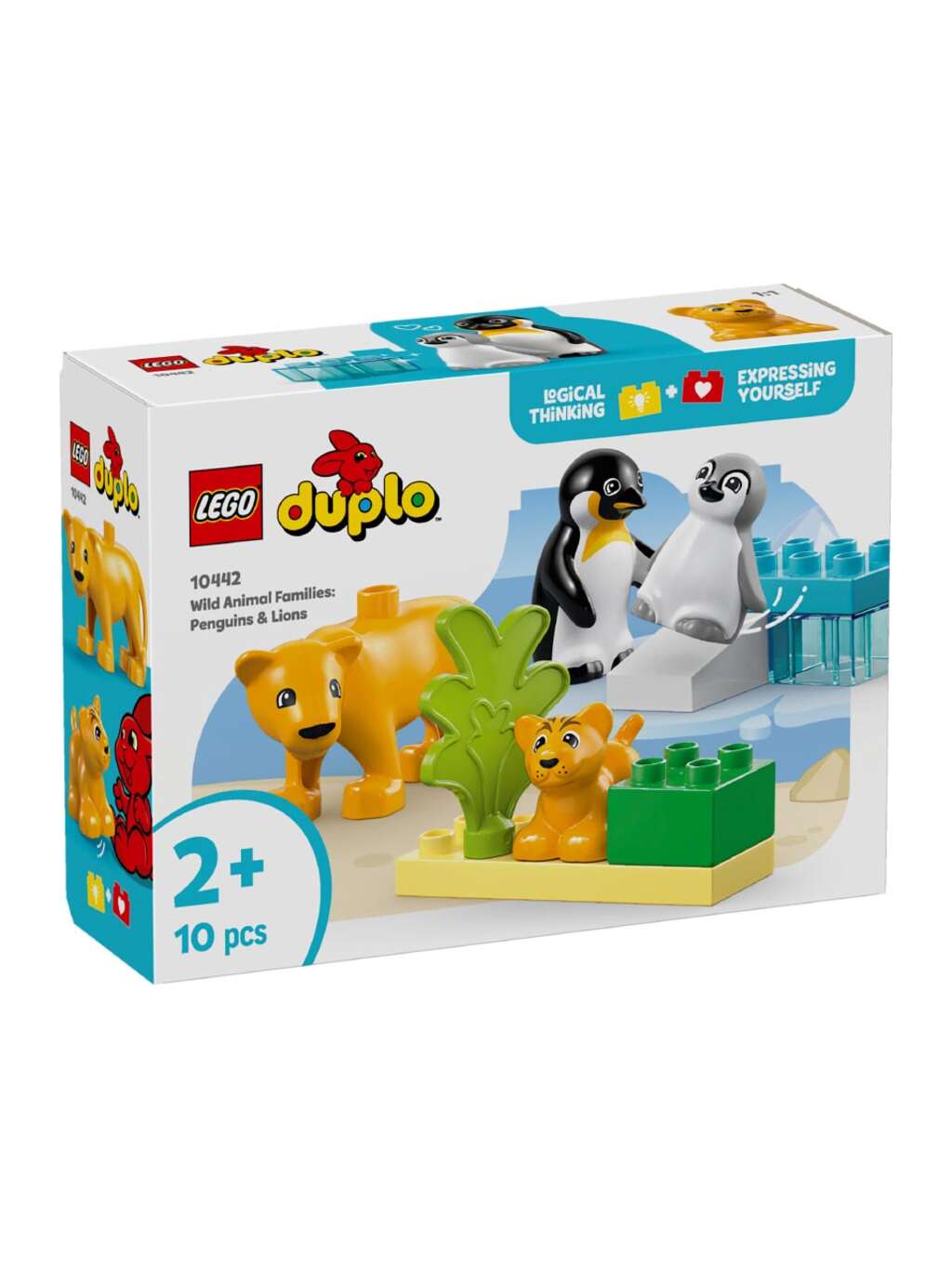 LEGO Duplo Town Dyrefamilier pingviner og løver