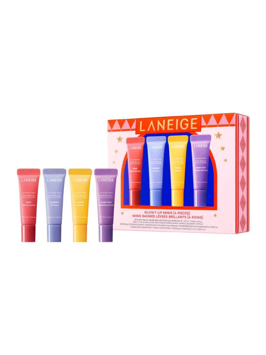 Laneige Glowy Lip Minis Set