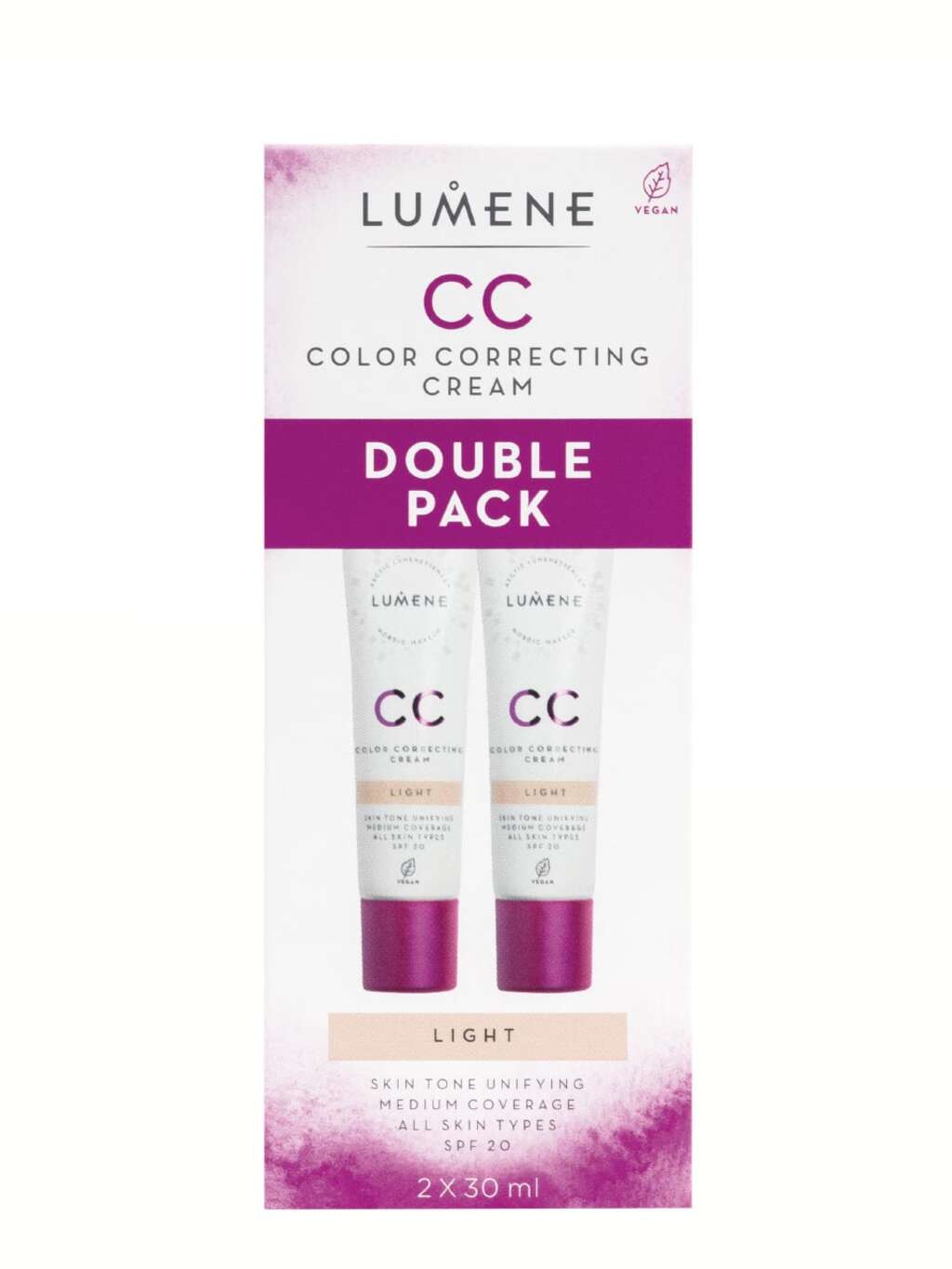 Nordic Chic CC Color Correcting Cream Duo Pack