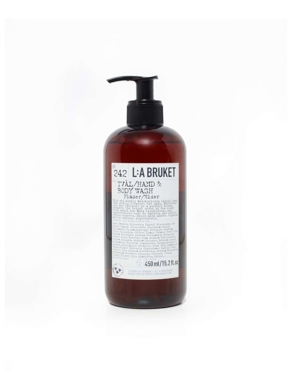 L:a Bruket Elder 242 Hand & Body Wash 450 ml