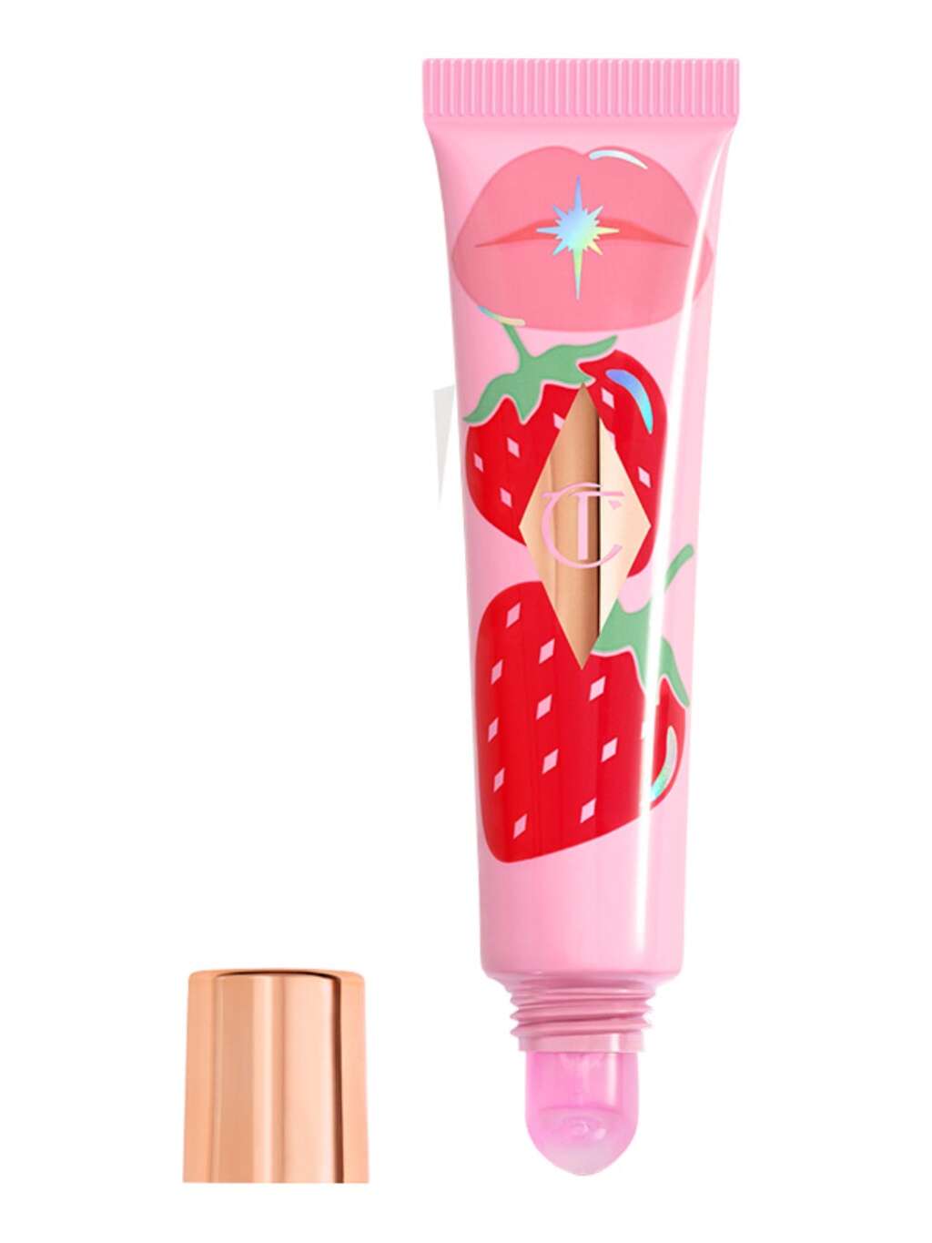 Charlotte Tilbury Unreal Lips Healthy Glow Nectar Oil - Juicylicious Strawberry Vanilla